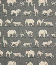 Prairie Animals Fabric / Lead