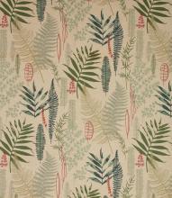 Tropical Leaves Fabric / Eau De Nil / Duck Egg / Sap Green