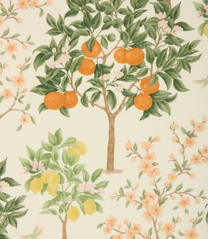 Prestigious Textiles Lemon Grove Fabric / Pear
