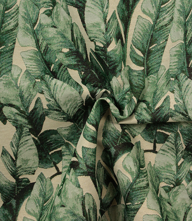 Palm Outdoor Tapestry Fabric / Green