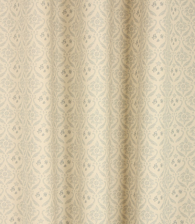 Telford Organic Fabric / Paste Blue