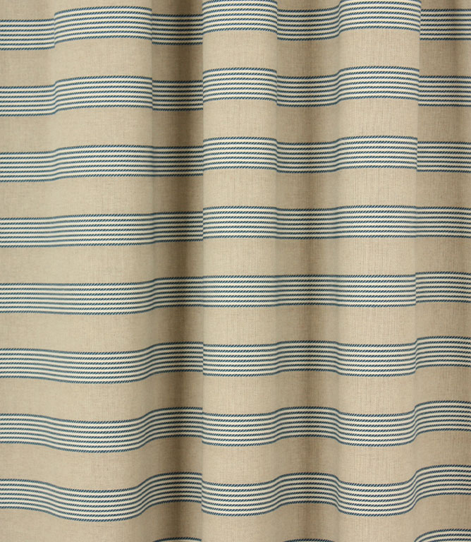 Ludlow Stripe Fabric / Blue