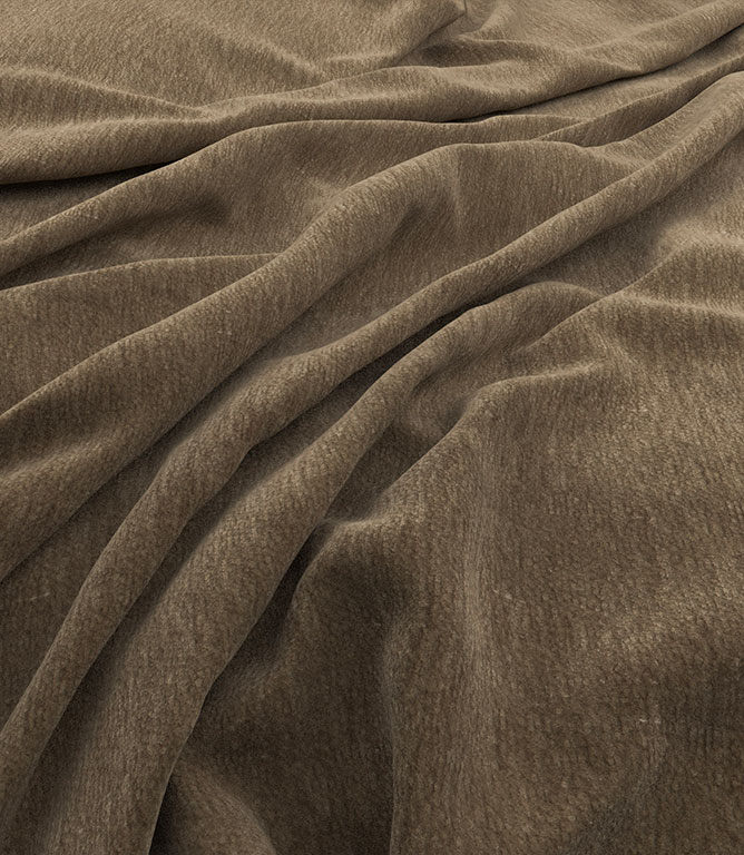 Ripley Chenille Fabric / Khaki
