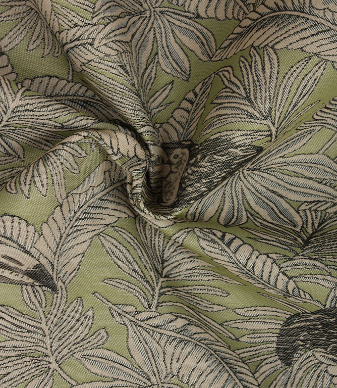 Toucan Outdoor Fabric / Green