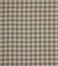 Cotswold Linen Check Fabric / Grey