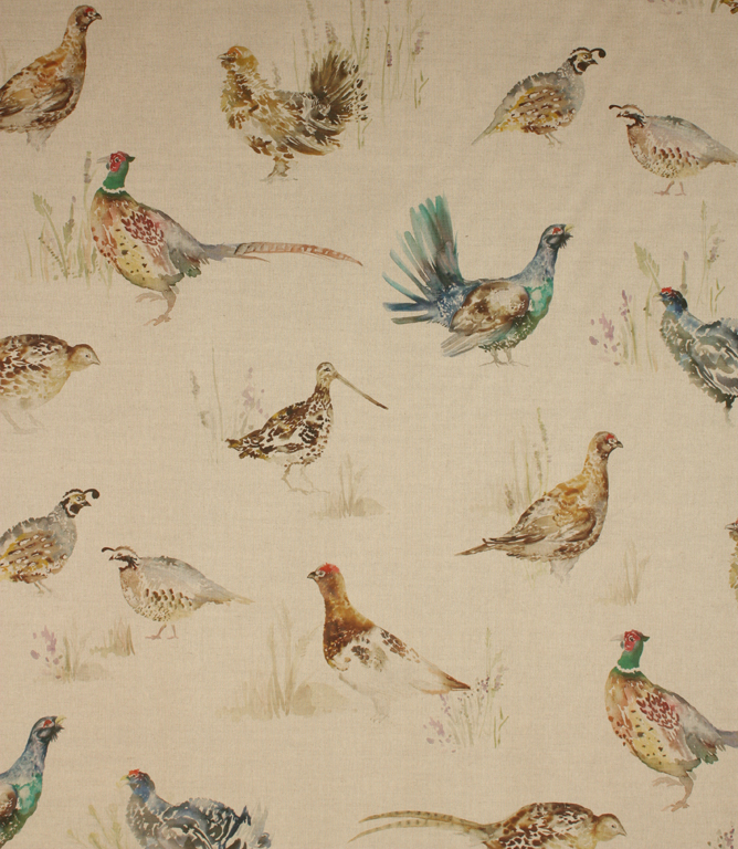 Voyage Maison Game Birds Fabric / Linen