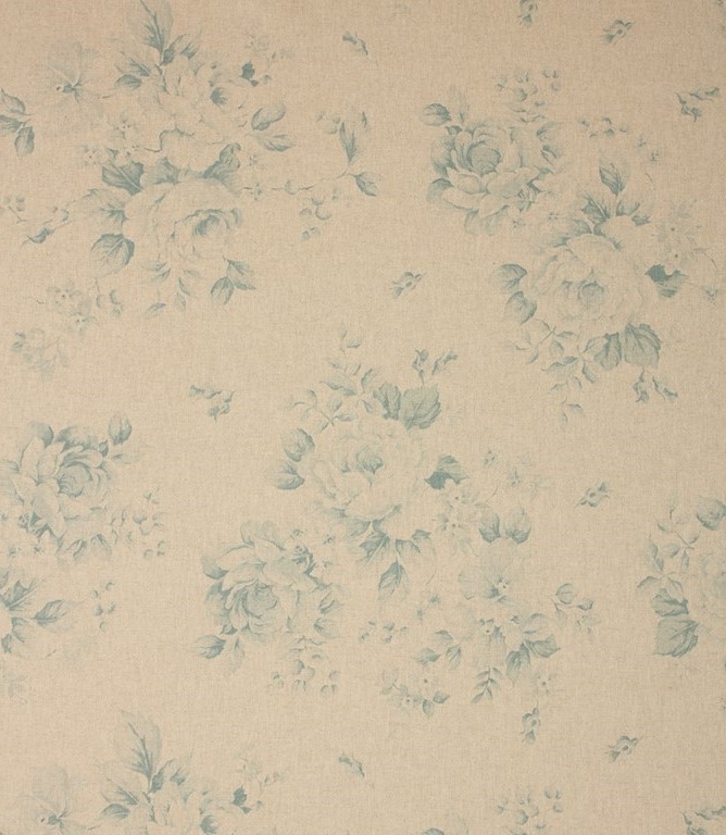 Grande Floral Fabric / Blue