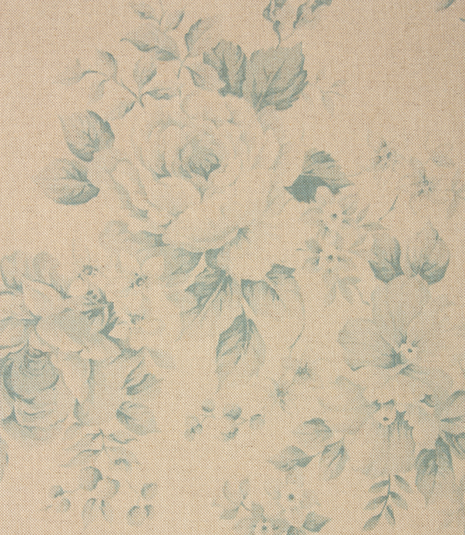 Grande Floral Fabric / Blue
