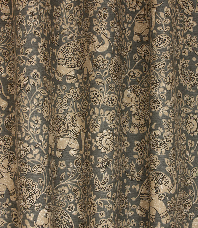 Indira Fabric / Charcoal