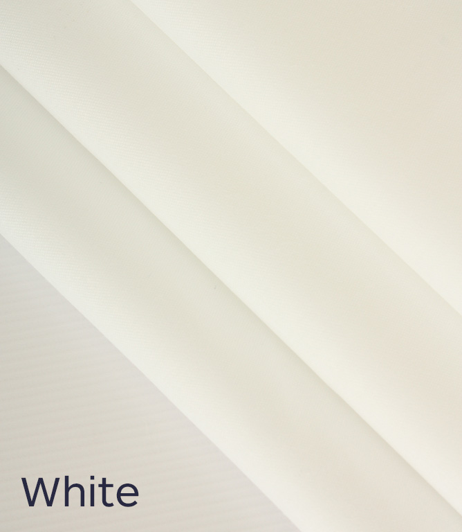 Plain Linings Fabric / White Just Fabrics