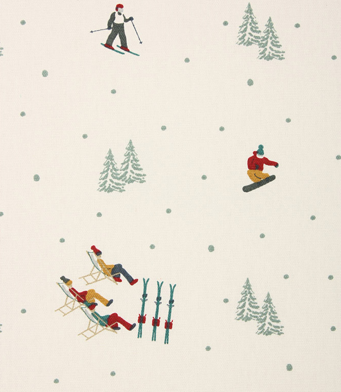 Sophie Allport Skiing Fabric / Multi