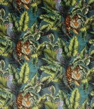 Bengal Tiger Fabric / Twilight