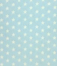 Small Star  Fabric / Light Blue