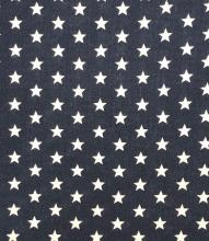 Small Star  Fabric / Navy