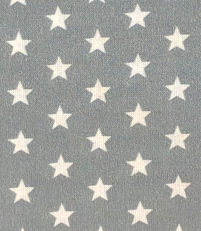 Small Star  Fabric / Dark Grey