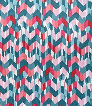 Zig Zag Outdoor Fabric / Multi