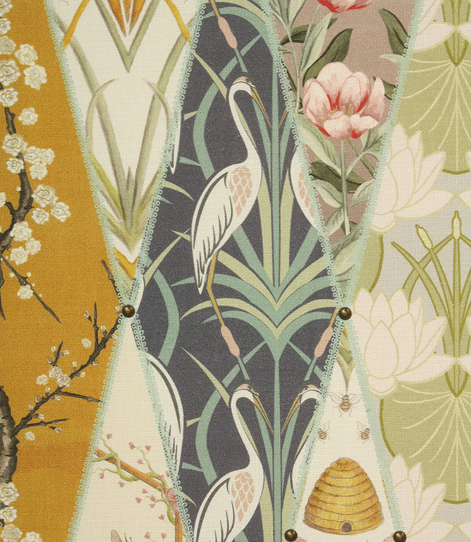 The Chateau Nouveau Wallpaper Fabric / Multi