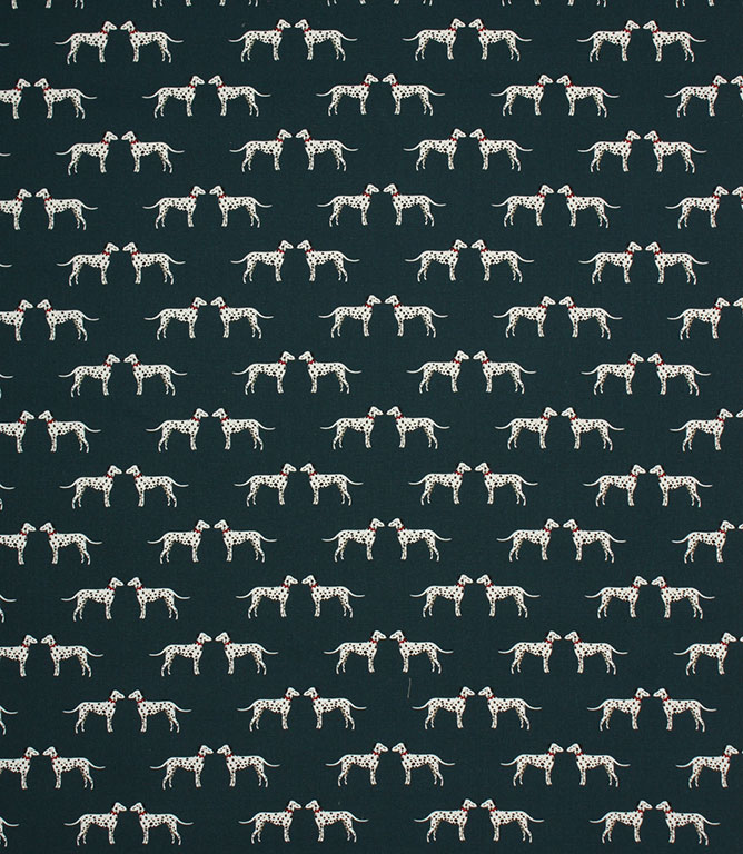 Sophie Allport Dalmatian Fabric / Teal