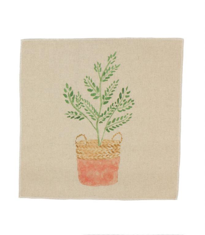 Potted Plant Cushion Panel