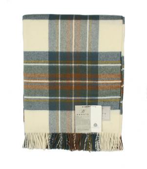Throws & Wool Throws / Muted Blue Stewart Merino