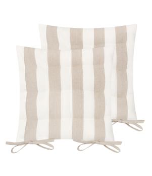 Seat Cushions / Hayle 2 Pack Natural Seat Pad