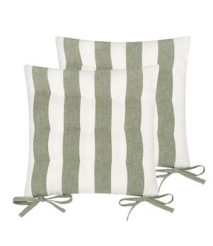 Seat Cushions / Hayle 2 Pack Moss Seat Pad