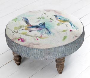 Footstools & Ottomans - Dancing Birds Cato Footstool Footstools & Ottomans - Dancing Birds Cato Footstool
