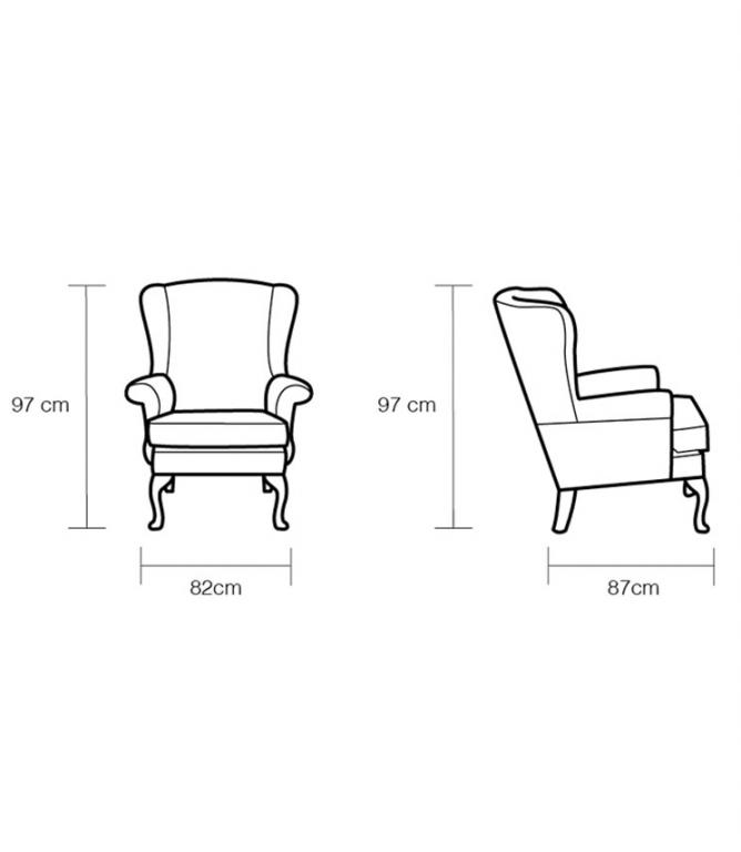 JF Chairs - JF Wing Chair