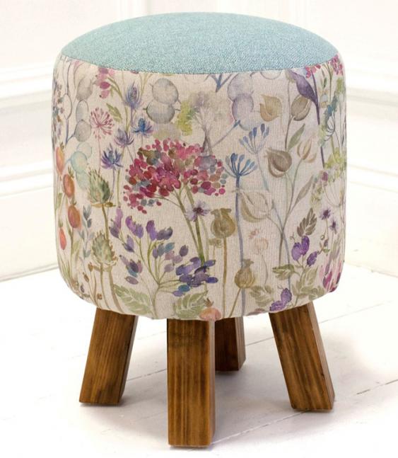 Footstools & Ottomans - Hedgerow Linen Monty Stool Footstools & Ottomans - Hedgerow Linen Monty Stool