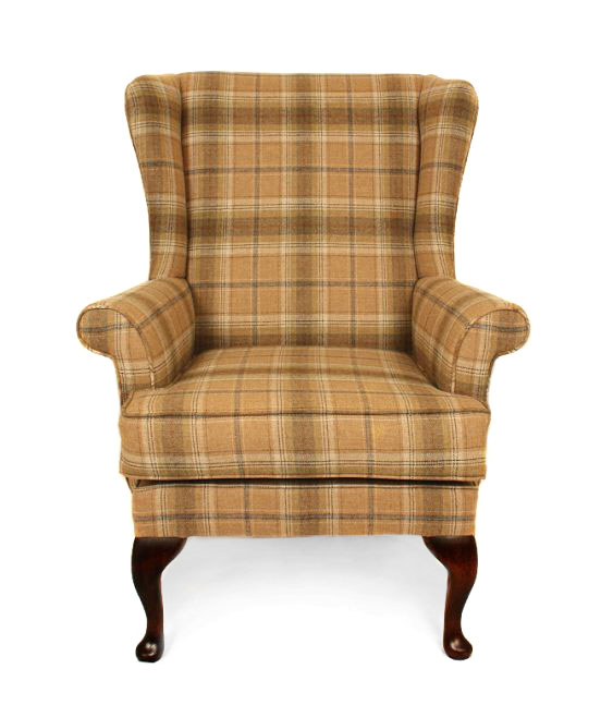 Just Fabrics Wingback Chair Just Fabrics