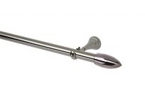 28mm Eyelet Pole Bullet / 1.2m / Black Nickel