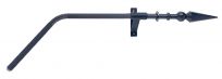 16mm Ball & Spear Bay Pole (4m) / 4m / Black Collection