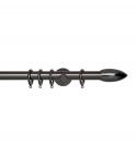 28mm Neo Bullet - Cylinder Bracket / 1.2m / Black Nickel