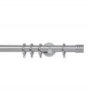 28mm Neo Stud - Cylinder Bracket / 1.2m / Chrome
