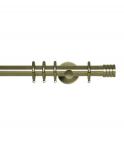 28mm Neo Stud - Cylinder Bracket / 1.2m / Spun Brass