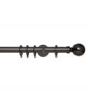 28mm Neo Ball - Cylinder Bracket / 1.2m / Black Nickel