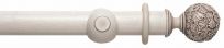 55mm Floral Ball / 1.5m / Brushed Ivory
