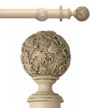 55mm Floral Ball / 1.5m / Brushed Cream