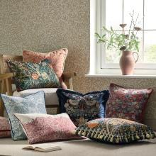 William Morris Cushions / Acorn Brick Cushion