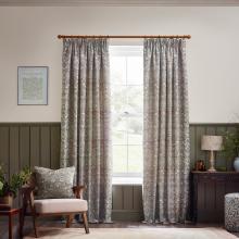 William Morris Cushions / Strawberry Thief Jacquard Biscuit Cushion