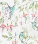 Voyage Maison Extra Wide Wallpaper / Fuchsia Flight Cream Wallpaper