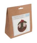 Christmas Crafts / Christmas Pudding Needle Felting Kit