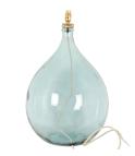 Glass Lamp Bases / Branscombe 62cm Recycled Glass Lamp Light Blue