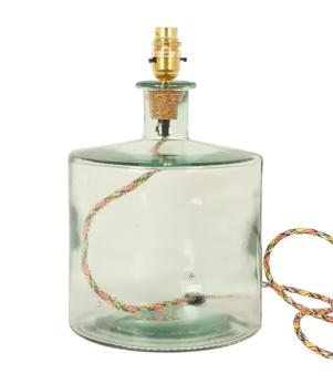 Brixham 32cm Recycled Natural Lamp