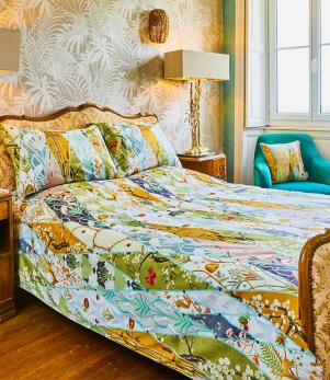Nouveau Wallpaper Bedding Set