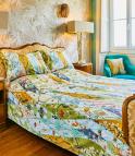 The Chateau Bedding / Nouveau Wallpaper Bedding Set