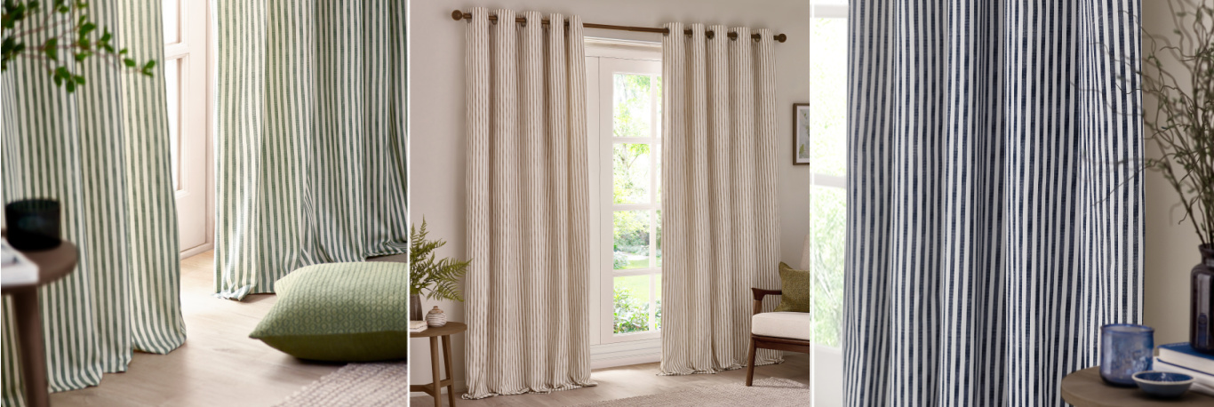 Striped Curtains