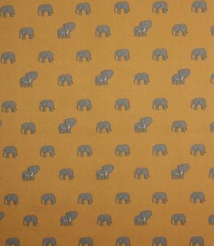 Elephant Family Fabric